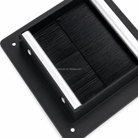 Panneau brosse de gestion des câbles personnalisé pour montage en rack, OEM ODM, pour garder le baie serveur propre, outils de nettoyage