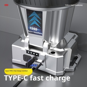 Xinsite Đèn pha sạc USB 32 LED đèn chùm sáng cảm biến chuyển động dùng cho cắm trại câu cá ngoài trời loại cơ sở 2g11 - Product Image 3