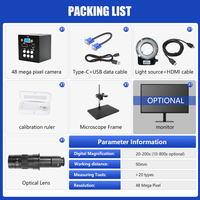 For EOC E-HD2K Digital Video LED Monocular Electron Microscope for Mobile Repair and Optical Usage