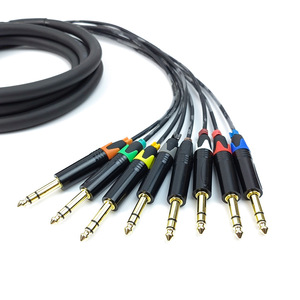 Câbles multipaires 8 canaux TRS 1/4'' vers <span class=keywords><strong>XLR</strong></span> – Câbles audio stéréo équilibrés <span class=keywords><strong>Jack</strong></span> 6,35 mm vers <span class=keywords><strong>XLR</strong></span> <span class=keywords><strong>femelle</strong></span> pour scène et studio - Product Image 4