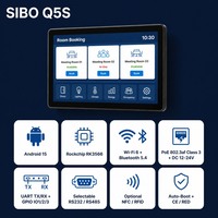 Tablet PC Android de 5 Pulgadas con PoE, RS485, NFC, Panel de Control Táctil para Edificios Inteligentes