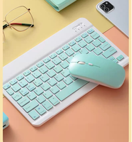 Tastatur mit maus teclado e fare sem fio klavye maus ultra ince kablosuz klavye ve fare combo