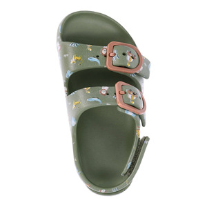 Chaussures de plage ouvertes personnalisées pour petits enfants Sandales pieds nus confortables et réglables en <span class=keywords><strong>Eva</strong></span> pour enfants - Product Image 4
