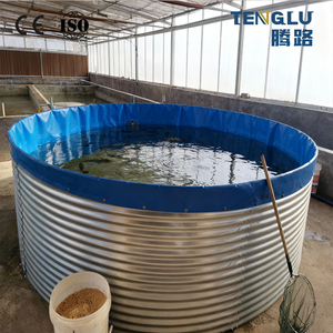 Bassin à poissons galvanisé sur mesure pour systèmes aquaponiques, culture intégrée de poissons et de légumes - Product Image 6