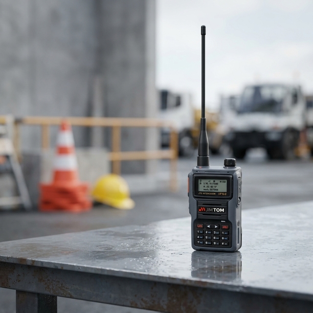 KINGTONE JIMTOM IP68 Waterproof Walkie Talkie Long Range VHF 10W 0-10KM Tracking Communication Device Model F6 High/Low Power
