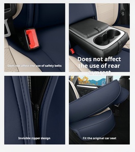 ปลอกหุ้มเบาะรถยนต์หนังระบายอากาศแบบ 360 องศา สำหรับรถยนต์ <span class=keywords><strong>Mazda</strong></span> CX <span class=keywords><strong>3</strong></span>-9 CX-30 RX-8 <span class=keywords><strong>Mazda</strong></span> 2-6 MX-5 รุ่น Accord - Product Image 6