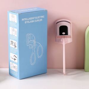 Portable Electric Heated Eyelash Curler Quick <b>Heating</b> <b>USB</b> Charging LCD Temperature Control Long-Lasting Curls Plastic Beauty - Product Image 4
