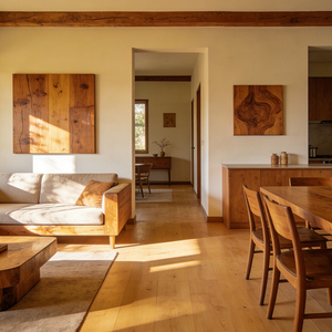 Finition satinée pour <span class=keywords><strong>bois</strong></span>, aspect doux et élégant, sans reflets, pour la décoration intérieure haut de gamme des hôtels, bureaux et villas - Product Image 4
