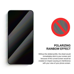 Protector de Pantalla de Vidrio Templado Antiespía DMAX de 0.33MM para <span class=keywords><strong>Honor</strong></span> Magic8 <span class=keywords><strong>Pro</strong></span>, Protector de Pantalla de Privacidad Premium - Product Image 6