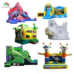 Enfants Gonflable Moonwalk Water Jumper Bouncer Bouncy Castle Jumping Commercial Bounce House Party Rentals