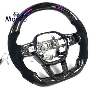 <span class=keywords><strong>Volant</strong></span> en <span class=keywords><strong>cuir</strong></span> et fibre de carbone personnalisé pour Civic 11e génération 2022-2025 CR-V Civic Coupé Sport Racing Design - Product Image 5