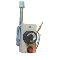Vanne thermostatique pour gaz propane, mini thermostat de gaz, contrôle de sécurité électronique, vanne de contrôle de chaleur au gaz