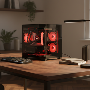 Computadora de Escritorio para Juegos Personalizada, Intel <span class=keywords><strong>I5</strong></span>-<span class=keywords><strong>12400F</strong></span>, Tarjeta Gráfica RTX 3050 de 6GB, 8GB de RAM DDR4, SSD SATA de 256GB, Computadora para Deportes Electrónicos - Product Image 1