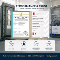 Usine directe |   Profil de fenêtre coulissante de luxe |   6063-T5 |   Emballage adapté à la mer pour les fournitures hôtelières mondiales