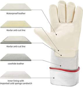 <span class=keywords><strong>Gants</strong></span> cryogéniques imperméables <span class=keywords><strong>pour</strong></span> pelleter la neige en plein air Protection mi-bras LN2 Azote liquide <span class=keywords><strong>Gants</strong></span> de travail congelés <span class=keywords><strong>Gants</strong></span> de sécurité - Product Image 2
