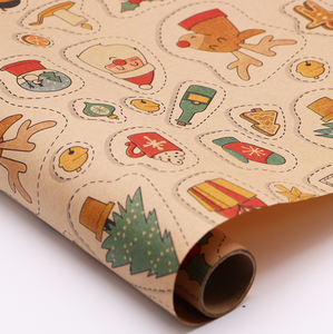 Papier Kraft Qiyin Série Rustique Marron Écologique – Feuilles d'Emballage pour Cadeaux Faits Main, Projets Artisanaux et Usage Commercial - Product Image 6