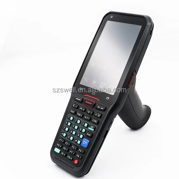 Replaceable Battery Full Keypad Android13 One Hand Operation Portable Industrial Data Collect Handheld Terminal