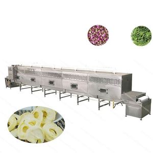 เครื่องอบแห้งด้วยไมโครเวฟแบบอุโมงค์เครื่องอบแห้งผลไม้เชิงพาณิชย์อุปกรณ์อบแห้งด้วยไมโครเวฟสำหรับอุตสาหกรรมชาประหยัดพลังงาน - Product Image 5