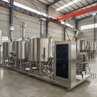Équipement de brasserie 500L 800L 1000L, équipement de brassage de bière artisanale, machine à fabriquer de la bière
