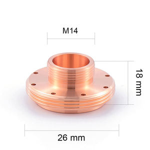 Boquillas de corte por láser D26 M14 H18 de fibra de una sola capa para cabezal de corte por láser DNE, de corte por láser, de una sola capa, D26 M14 H18 - Product Image 2