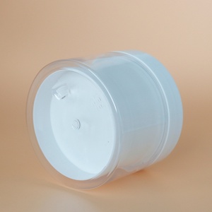 High Quality White PET Plastic Container <b>Scrub</b> Jar with Lid for Body Butter Cream Packaging 30g 200g - Product Image 3