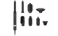 Nouvel ensemble de sèche-cheveux multifonctionnel 7-en-1 avec diffuseur en plastique interchangeable pour coiffure, pour cheveux lisses et bouclés