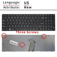 Teclado ruso para portátil LENOVO V570 V570C V575 Z570 Z575 B570 B570A B570E V580C B570G B575 B575A B575E B590 B590A RU B580