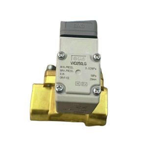 Vanne solénoïde VXD250LG 0,02-1MPa pour air et eau, pilotée par commande, SMC - Product Image 1
