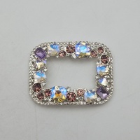 Nouveauté, élégantes et confortables, boucles en alliage de zinc, diamants colorés, clips pour chaussures pour femmes