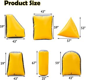 Bunker Gonfiabili per Arena di <span class=keywords><strong>Paintball</strong></span> e Zone di Gioco di Tiro con l'Arco in PVC Telato per Giochi all'Aperto - Product Image 4