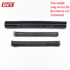 Ressort de compression en spirale pour porte de garage en acier au carbone noir robuste, grand diamètre de fil, ressort hélicoïdal - Product Image 3