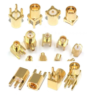 Connecteur coaxial RF MCX MMCX, 2 broches 4 broches KE JE KHD, montage en surface sur circuit imprimé, prise mâle, prise femelle, adaptateur