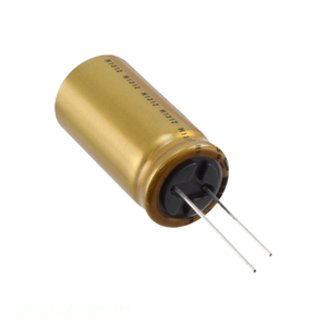Condensateur radial UFG1C472MHM à travers trou, 4700 µF, en aluminium, 20 %, 16 V - Product Image 1