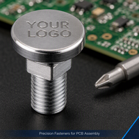 Vis micro-T sur mesure à tête carrée M0.8 M2.5, zinguées, oxydées noires, en acier inoxydable, fixations pour machines, OEM JinLi