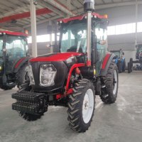 Vente chaude Tracteur Machines Agricoles Tondeuse À Gazon Agricole Robuste Tracteur 4 Roues Motrices Grand Tracteur Agriculture Agriculture