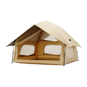 Tente de camping Explorer Aviator 260x260x170cm, double couche, 4-5 personnes, quatre saisons, imperméable, anti-UV, portable et pliable - Product Image 1