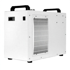 เครื่องทำความเย็นน้ำอุตสาหกรรมแบบระบายความร้อนด้วยอากาศ Cw3000 Cw5000 Cw5200 สำหรับแกนหมุน CNC พร้อมปั๊ม 220V 900W - Product Image 1