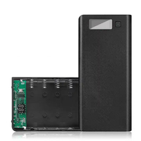 18650 Power Bank Battery Box Chargeur de téléphone portable DIY Shell Case 5V Dual USB 8*18650 poverbank Charging Box