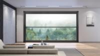 Intelligentes Hebefenster mit Vertikaler Elektrischer Schiebefunktion, Schalldämmung, Energiesparend und Weitwinkelansicht, für Villen und Häuser