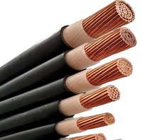 Câble d'alimentation YJV à conducteur en cuivre, isolé XLPE, gaine en PVC, basse tension 0,6-1 kV pour distribution industrielle