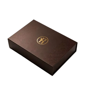 Luxury Magnetic <b>Book</b> Shaped Gift <b>Box</b> Custom Logo Embossed Premium Rigid Flip Top High End Elegant Packaging <b>Box</b> - Product Image 3