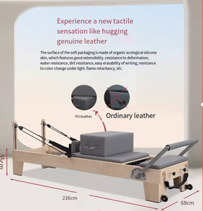 Ensemble de cinq pièces pour lit de Pilates, équipement de fitness et de musculation à <span class=keywords><strong>domicile</strong></span>, couleur de cuir personnalisée - Product Image 5