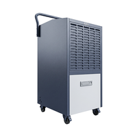 Déshumidificateur commercial certifié CE 90L avec contrôle automatique de l'humidité et drainage continu