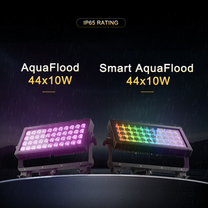 SHEHDS Buitenverlichting 44x10w Rgbw 4in1 Waterdichte <span class=keywords><strong>City</strong></span> Color Wash Light voor Floodlight LED Flood IP65 Zoom Smart AquaFlood - Product Image 2