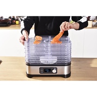 Fruitdroger Rvs Elektrische Mini Home Food Dehydrator Machine Met Ce Cb Gs