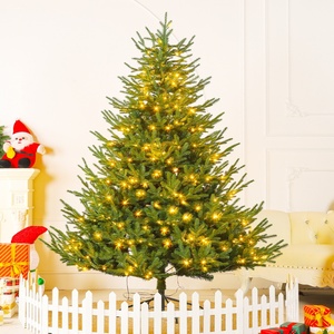 Arbre de Noël en PE personnalisé, ignifuge et densifié, de type <span class=keywords><strong>sapin</strong></span>, avec décoration, arbre automatique <span class=keywords><strong>180</strong></span>-400CM, en boîte carton, directement de l'usine - Product Image 4