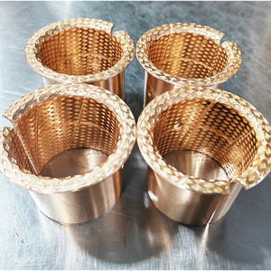 Алмазная масляная канавка, улучшенная смазка, хорошая противоэрозионная оловянная бронза CuSn8P/CuSn4 обернутая латунная втулка <span class=keywords><strong>Fb</strong></span> Сплит втулка. - Product Image 2