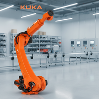 Robot industriel multifonctionnel KUKA à 6 axes, moteur de boîte de vitesses PLC Core IP67/IP65, 380V 1kW, entraînement servo-électrique KR120 R2300 120kg