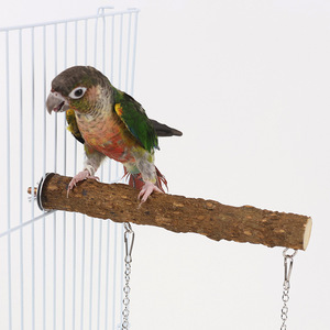 Stazione di gioco in legno di salvia per pappagalli, con altalena, anello giocattolo e struttura per arrampicata per gabbie per <span class=keywords><strong>uccelli</strong></span> - Product Image 2