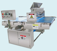 Machine à saupoudrer de haute capacité en acier inoxydable de qualité alimentaire pour boulangerie, biscuits, sel, sucre, noix et maïs, à haute productivité